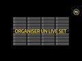 Organiser un live set avec ableton live