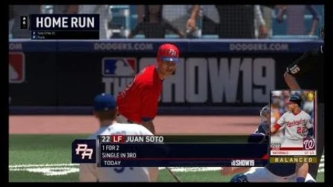 MLB The Show 19 Carmelo De Jess with the Home Run ...