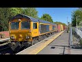 “Blue Lightning” ⚡️ 66702 4E21 Felixstowe North Gbrf to Tinsley Yard Gbrf 16;25 Lea Road 30/4/2026