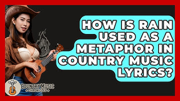 How Is Rain Used As A Metaphor In Country Music Lyrics? - Country Music Chronicles