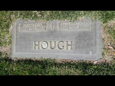 Actress Jean Peters Grave Holy Cross Cemetery Culver City California USA March 29, 2021