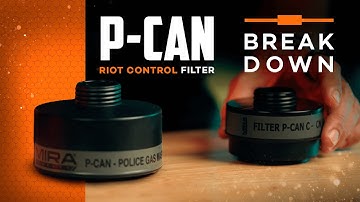 Is the P-Can the Best Gas Mask Filter for Law Enforcement and Riot Control? | Product Breakdown