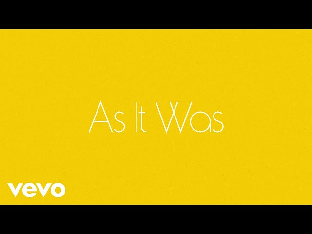 Harry Styles - As It Was (Audio) class=