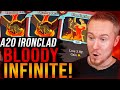 The COOLEST Infinite You've Ever Seen?! | Ascension 20 Ironclad Run | Slay the Spire