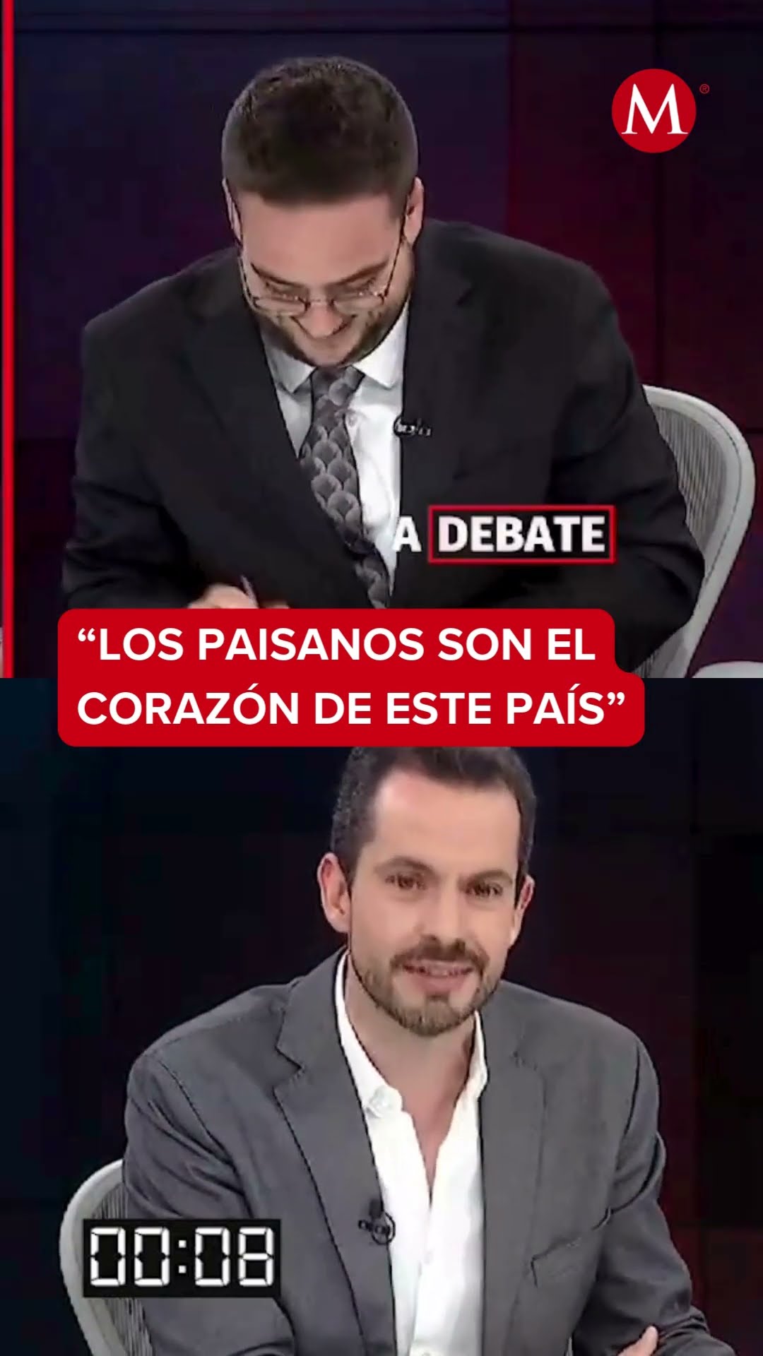 Abraham Mendieta y Paul Ospital se enfrentan en fuerte debate sobre migración