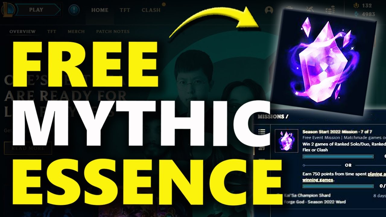 Riot is giving players FREE mythic essence