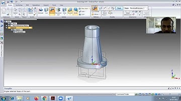 Screw jack Body/ Solid edge