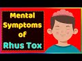 Rhus Tox Homeopathy Medicine | Rhus Tox Personality | Mental Symptoms of Rhus Tox