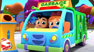 Wheels On The Garbage Truck + More Nursery Rhymes & Songs for Babies