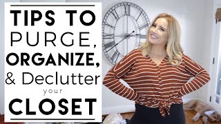 How to DECLUTTER and ORGANIZE Your Closet | EXTREME CLOSET CLEANOUT