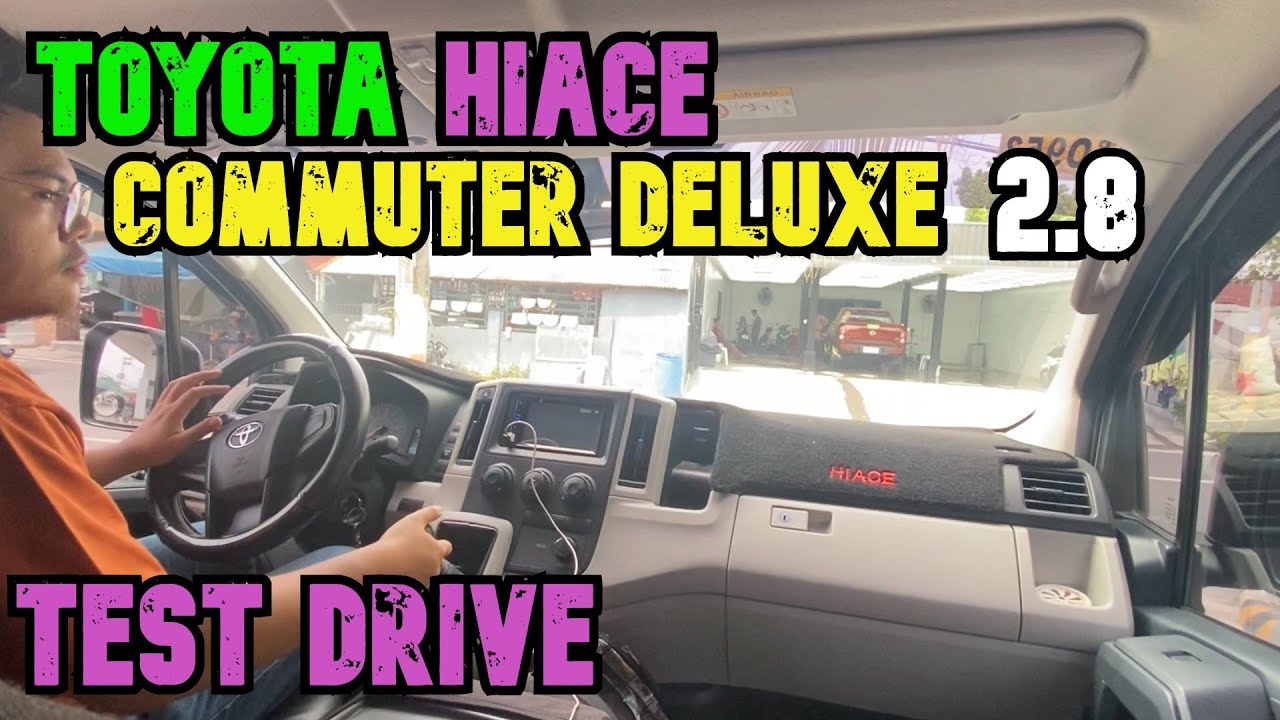Toyota hiace commuter deluxe test drive part 2 youtube