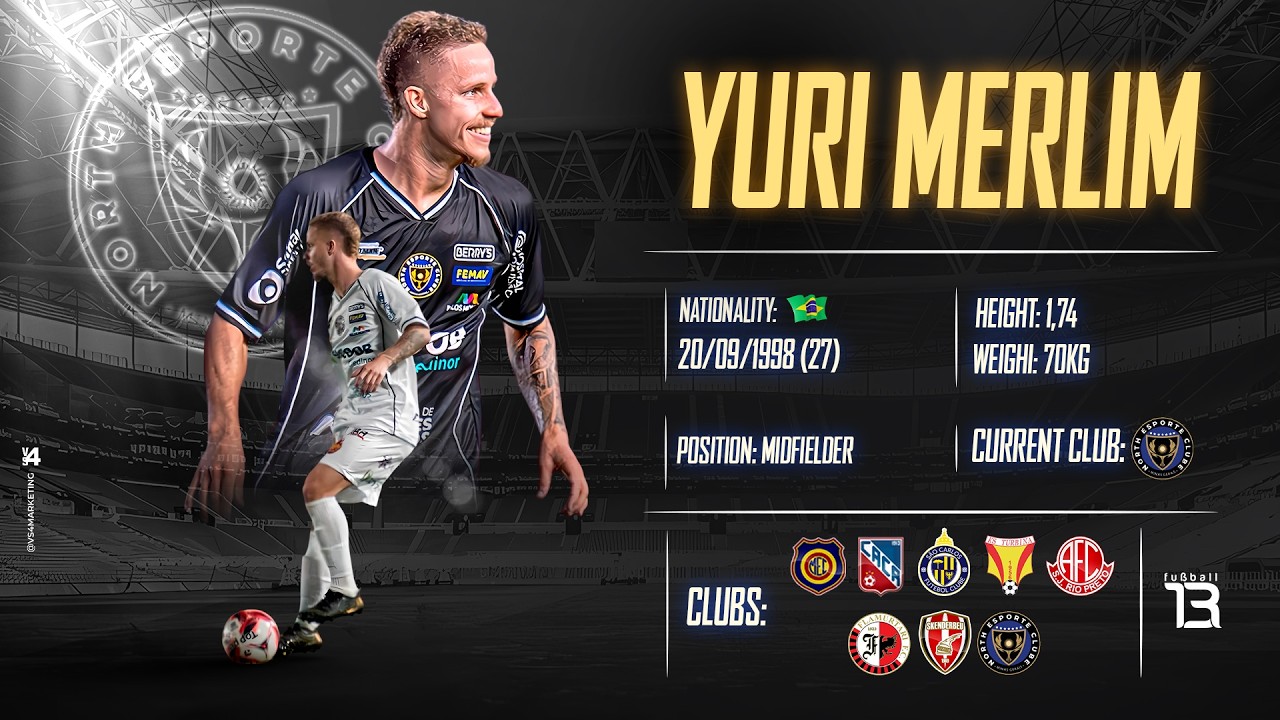 Merlim Yuri Merlim - Offensive Midfielder (2025-2026) - YouTube