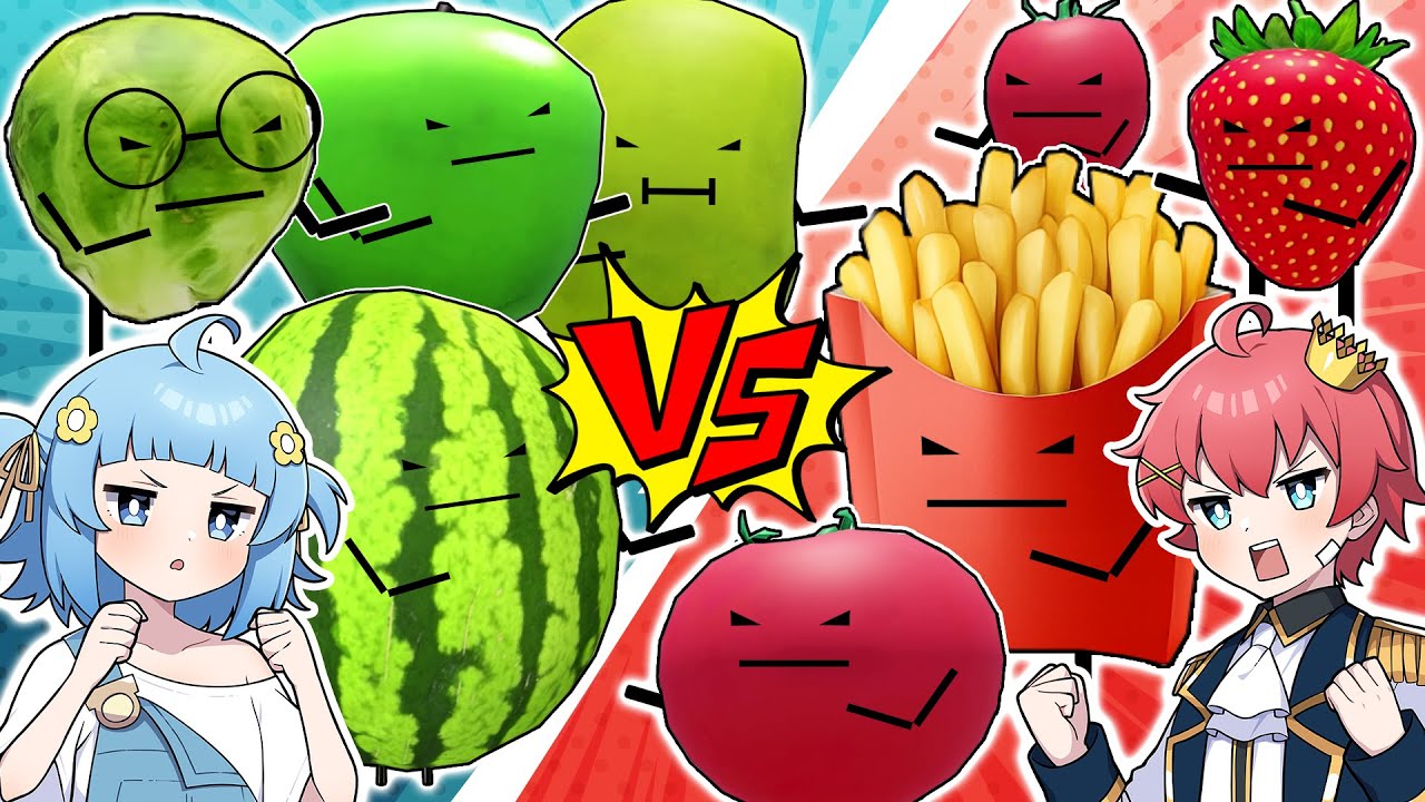 かわいい食べ物でかくれんぼ対決やってみた🍎🍳✨『ひみつのおるすばん総集編』【ロブロックス / Roblox】