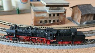 Marklin 88846 BR 50 Steam Locomotive & Cab Tender Test Run at z