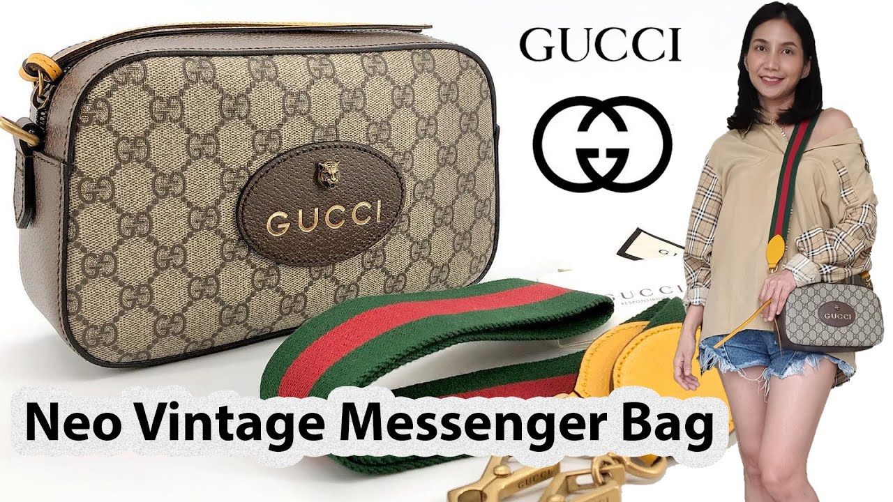 รีวิวกระเป๋ากุชชี่ Gucci Neo Vintage Messenger Bag เนื้อหาที่เกี่ยว