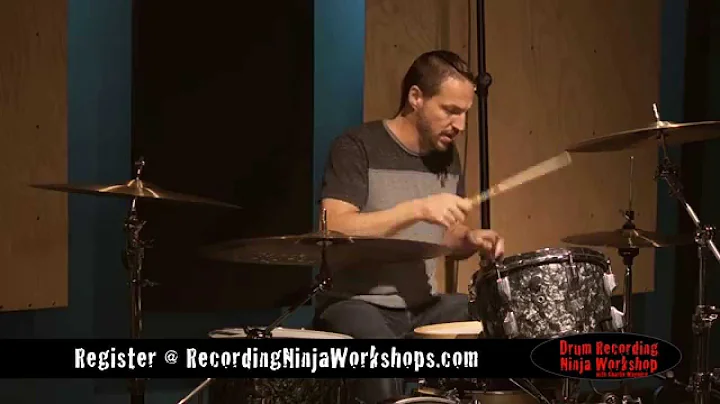 Drum Recording Ninja Workshops with Charlie Waymire