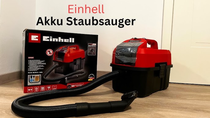 Akku-Nass-Trockensauger TE-VC Einhell Solo Li 18/10 | - Review YouTube |