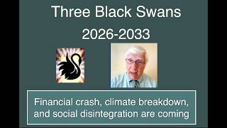 Details Three Black Swans 2026-2033: financial collapse, climate collapse, and societal collapse. Update