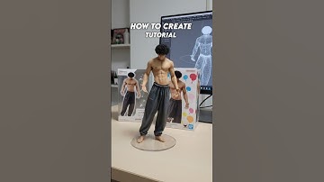 3D Model to Realistic Bodybuilder Figure 💀 | Unreal Transformation Tutorial #gemini