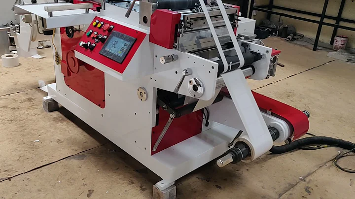 High speed sticker label die cutting machine