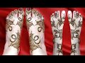 New Pairon Ki mehandi ka design | Pairon ki mehandi ka design | نقش الحناء سهل في رجول #henna