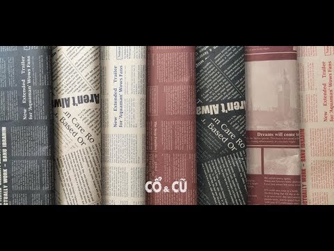 Video Giới Thiệu Các Loại Giấy Kraft Handmade - youtube