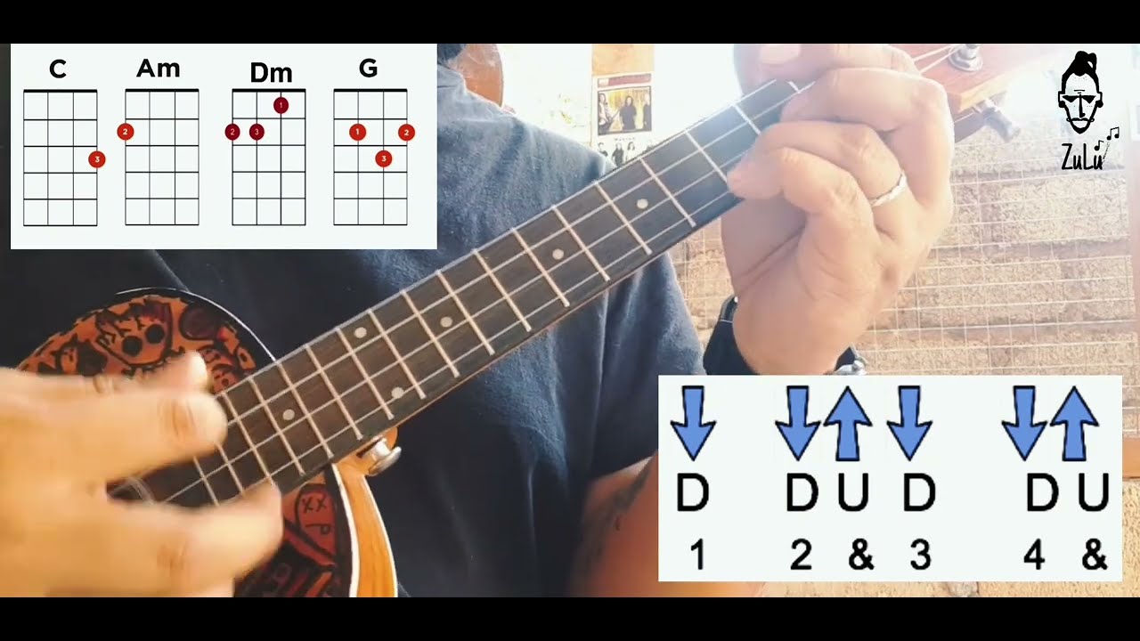 လမ်းမပေါ်မှာတစ်ယောက်တည်း(အခြေခံ Ukulele တီးနည်း)|ဇူးလူး