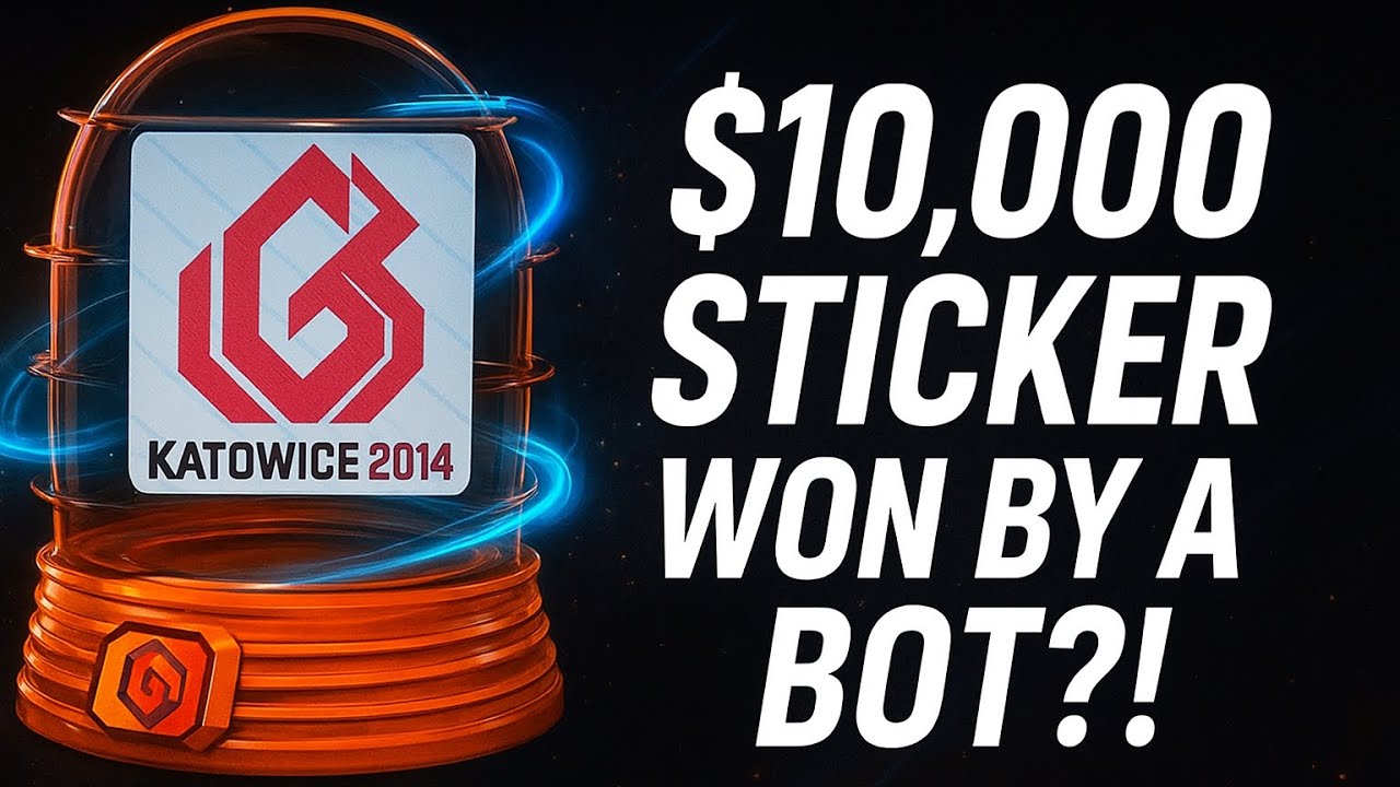 $10,000 STICKER WON BY A BOT?! - YouTube