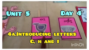 Unit 5/Day 4/4a.Introducing letters G H and I/English Ennum Ezhuthum