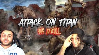 Pureojuice - Attack On Titan UK Drill (Prod by Bakrou) REACTION