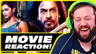 Pathaan is TOO Fun! MOVIE REACTION! Shah Rukh Khan & Deepika Padukone | SRK | First 10 Mins