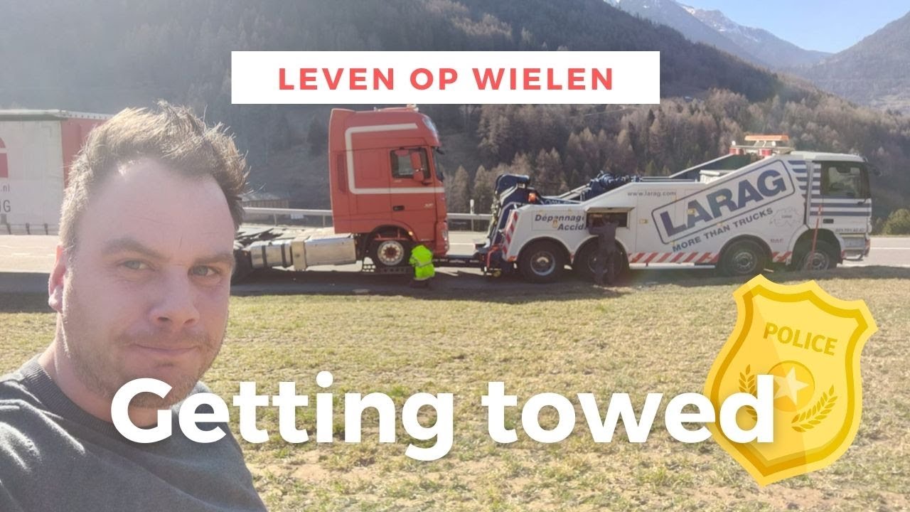 Drama onderweg, van de bergpas gesleept worden & grote politiecontrole | Vlog #52 | Leven op wielen