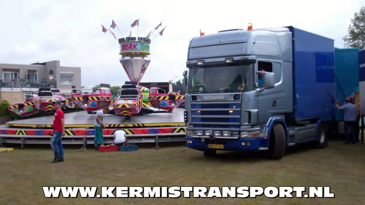 Transport compilatie Kermis Santpoort 2016