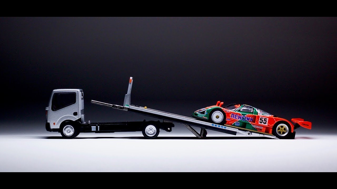 Lamley Unboxing: Tomica Limited Vintage Mazda 787B & Atlas Hauler