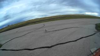 Trex 500 hovering practice at Sage Hoppers