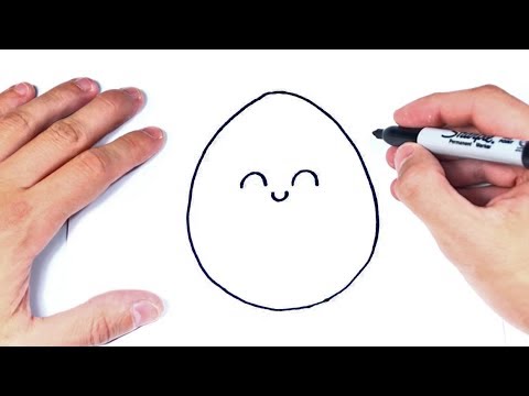 Video: Cómo Dibujar Un Huevo