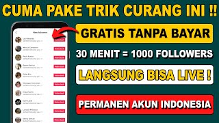 Followers Tiktok Gratis❗ Cara Menambah Followers Tiktok Gratis Permanen