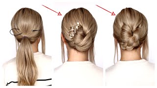 😍  EASY DIY Elegant Hairstyles  😍 Prom Hairstyle Transformations
