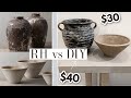 Home Decor DIY Project (VLOG) |  Restoration Hardware Inspired Antique Vases For Under $100