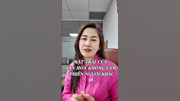 Mặt trái của văn hoá không làm phiền người khác ở Nhật #khanhtran #japan