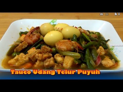 masak-tauco-udang-telur-puyuh---resep-masakan