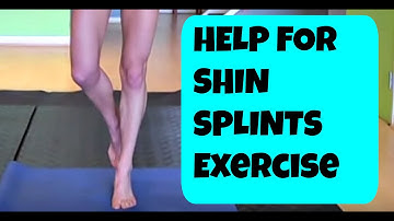 Help for Shin Splints. Free Online exercise to prevent and treat shin pain.