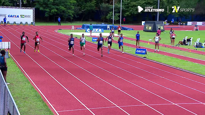 Final 200m Masculino XXXIX Troféu Brasil Caixa de Atletismo