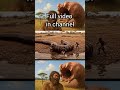 “Life Millions Years Ago 🌍 | Prehistoric Human vs Giant Mutant Worm 🐛🔥 #ancient #prehistoriccreature