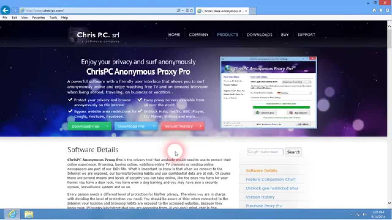 chrispc free anonymous proxy 4.10