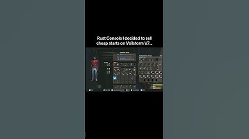 Rust Console I decided to sell cheap starts on Veilstorm V7…#shorts #rust #rustconsole