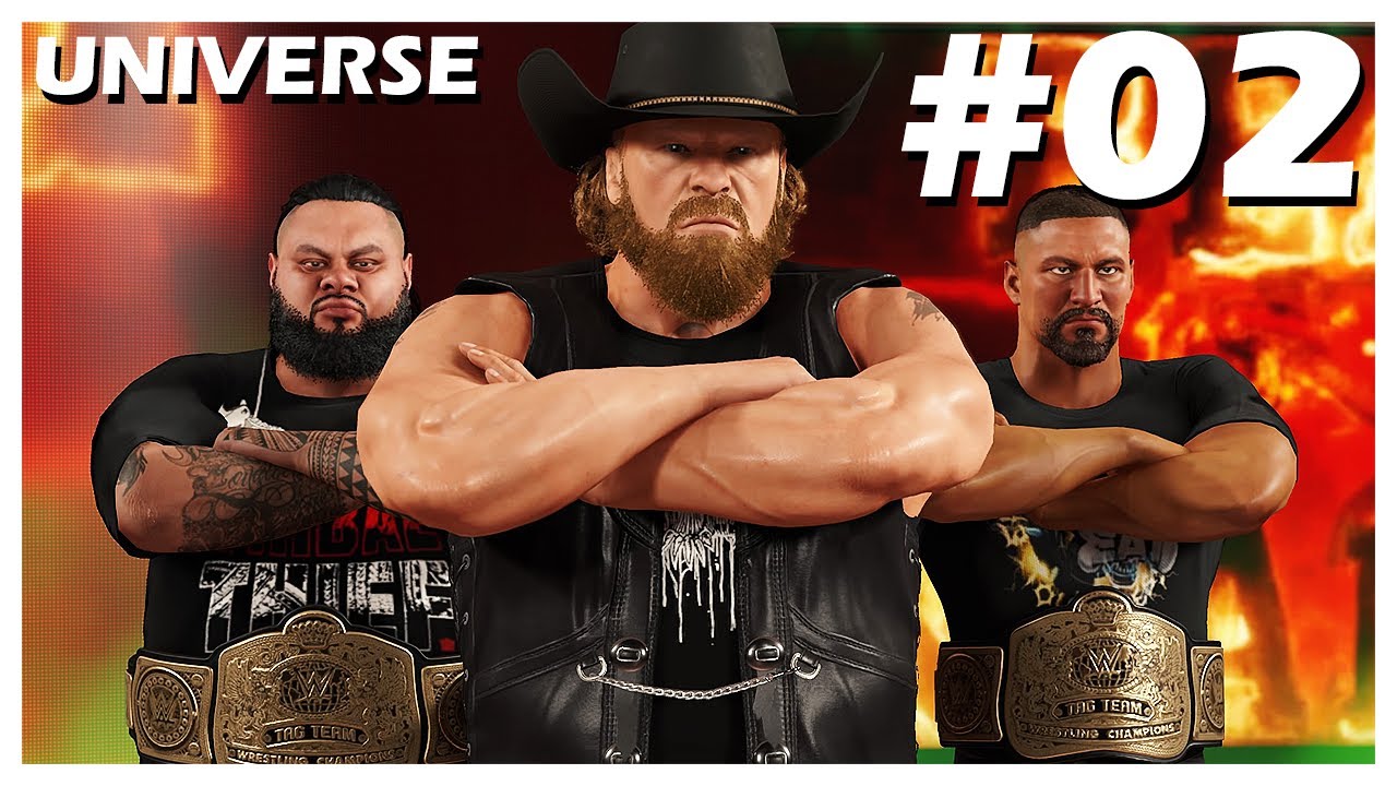 THE VISION - WWE 2K25 UNIVERSE MODE #02