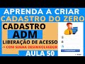 Cadastrando O ADMINISTRADOR Do Sistema Via Formulário Excel VBA Cadastro Do Zero No Excel Aula 50 mp3