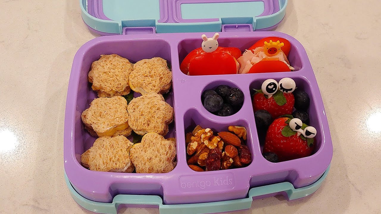 Bentgo Kids Lunch Box  Healthy Lunch Box Idea # 1 