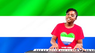 National Anthem of Sierra Leone - High We Exalt Thee, Realm of the Free Played By Elsie Honny